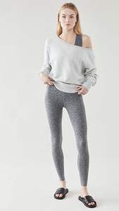 Sweat-shirt en molleton à col rond et épaules dénudées pour femmes en gros - Couleur et logo personnalisables, qualité supérieure, coupe ample, manches longues - Product Image 4