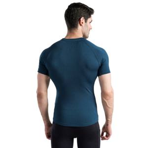 Sublimación Impreso Spandex Bjj Quick-Dry Men Compression Shirt Top Raglan Sleeve Sports Capa base Running Dry Rash Guard Amano - Product Image 3
