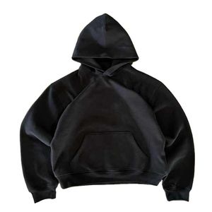 Survêtements avec logo imprimé personnalisé pour hommes, survêtements respirants avec pantalons évasés et sweats à capuche à motif solide pour l'automne - Product Image 2