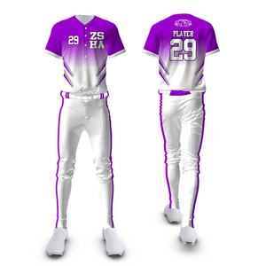 Uniforme Deportivo Transpirable para Béisbol y Sóftbol 2024 con Protección UV Antibacterial de Secado Rápido, Logotipo Personalizado y Colores Personalizados - Product Image 4