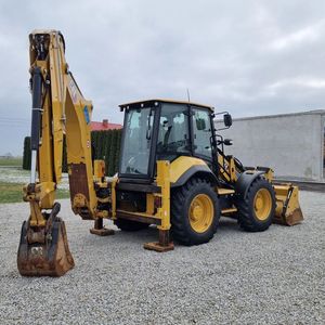 Chargeuse-pelleteuse Caterpillar Cat 420F 420F2 4x4 4x2 4WD d'occasion abordable, prête à l'exportation - Product Image 4