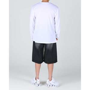 Men's T-shirtsK-Style <b>Black</b> Layered Daily <b>Long</b> <b>Sleeve</b> Tee Women Soft Cotton Oversized Casual <b>Top</b> Korean Streetwear Fashion H3005 - Product Image 3