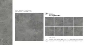 Carrelage de stationnement de voiture extérieur en céramique de ciment rustique complet R11 600x600mm 20mm d'épaisseur revêtement de sol robuste - Product Image 4