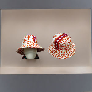 Trendy <b>Women</b> <b>Bucket</b> <b>Hat</b> with Multi Color Print Cotton Fabric Street Style Summer Fashion Printed Pattern Customizable Sizes 2026 - Product Image 2