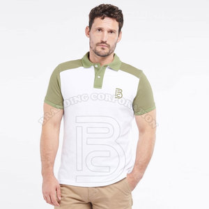 Camiseta Polo antibolitas transpirable personalizada de alta calidad 100% algodón Polo de Golf para hombre - Product Image 5