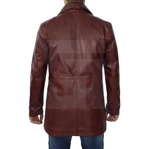 เสื้อโค้ทหนังยาวแฟชั่น, เสื้อโค้ทหนังยาวลำลองแขนยาวแฟชั่น - Product Image 4