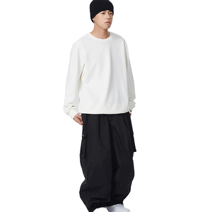 Impermeable a prueba de viento cierre cremallera Snowboard Cargo pantalones de esquí invierno transpirable Nylon estilo holgado para tallas grandes vanidades esquí - Product Image 3