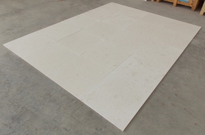 หินปูนสีเบจฟอสซิล Cem Marble แบบขัดเงา ขนาด 20x20 ซม. ตัวอย่างขนาดเล็ก ทันสมัย ทนทาน ใช้ปูพื้นภายใน/ภายนอก สำหรับบ้านพักตากอากาศ - Product Image 4