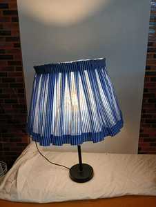 Abat-jour de lampe suspendue en tissu de lin écologique fait main de luxe moderne personnalisé, doux, plissé et froncé pour salon, utilisation en intérieur - Product Image 5