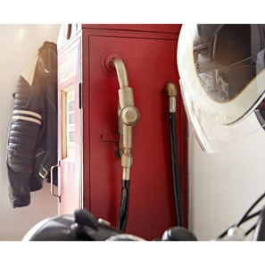 Comptoir de bar automobile de qualité supérieure Plateau en bois de mangue massif et cadre en fer solide Comptoir de bar Meubles de table pour bar - Product Image 3