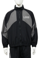Conjunto Deportivo Informal con Capucha y Estampado para Hombre, Chaqueta Cortavientos, Tops Deportivos + Pantalones, Conjunto para Hacer Ejercicio, Secado Rápido, para Bajar de Peso, Fitness