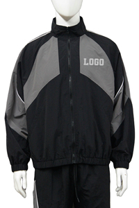 Combinaisons de sport de haute qualité pour les entraînements, coupe-vent, hauts et pantalons de sport pour hommes, ensemble de survêtement, transpiration rapide, perte de poids, course à pied, jogging - Product Image 5