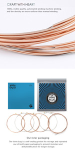 Bán buôn chuyên nghiệp PVD ion lớp phủ chất lượng cao Guitar phụ kiện thép guitar điện dây (LX-E09-7) - Product Image 6