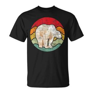 Camiseta Retro Vintage con Diseño de Oso Polar, Unisex, Talla Mediana para Adultos, Diseño Gráfico, Ropa para Amantes de la Naturaleza y los Animales - Product Image 1