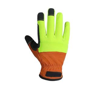 Guantes de seguridad de cuero suave de alto rendimiento para electricistas Guantes de trabajo personalizados de piel de vaca de grano completo con agarre superior - Product Image 3