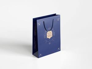 Bolsa de papel de regalo Bolsas de papel de embalaje personalizado Ropa Cartón Compras Bolsa de transporte Kraft Fabricación - Product Image 2