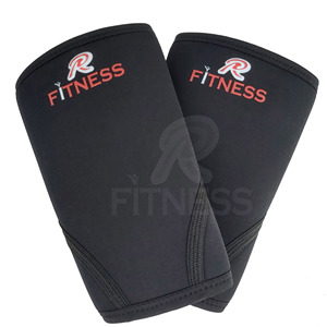 ปลอกรัดเข่า RC Fitness Wear แบบหนา 7 มม. ทำจากนีโอพรีน ระบายอากาศได้ดี เหมาะสำหรับยกน้ำหนัก เพาเวอร์ลิฟติ้ง เพาะกาย สควอท และครอสฟิต - Product Image 6