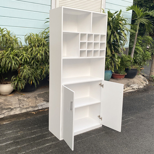 เฟอร์นิเจอร์ห้องรับประทานอาหารสไตล์มินิมอลพร้อมชั้นวางไวน์ TPA007 โต๊ะและเก้าอี้ไม้ยางพาราคุณภาพสูง - Product Image 5