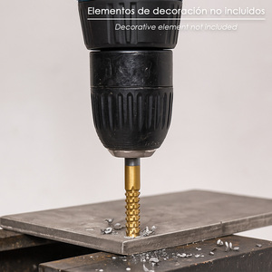 Fresa Rotativa HSS per Metalli O/ 6 x 80 mm. Per Trapano/Fresatrice - Product Image 6