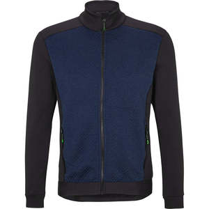 Veste Sherpa d'hiver pour homme avec tissu polaire doux et respirant en toile mélangée doublure en maille polyester poche poitrine zippée - Product Image 5