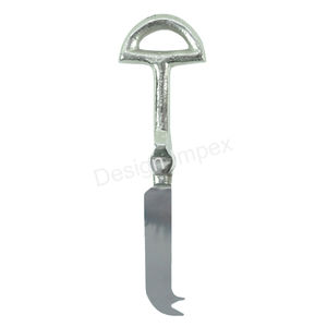 Couteau à fromage élégant à manche de chaussure de cheval Meilleure vente Couteau à découper élégant gâteau pâtisserie Brownie chocolat dans un style équestre - Product Image 4