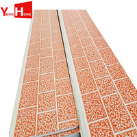 Panneaux sandwich isolés ignifuges insonorisés en laine de roche PIR polyuréthane EPS PU toit en métal