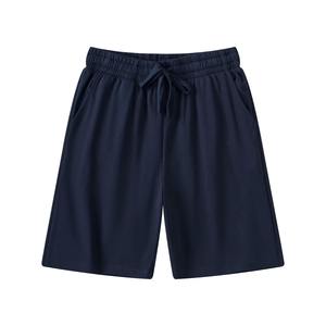 Pantalones Cortos Deportivos para Hombre, Nueva Moda Urbana, Color Liso, Teñido, Ecológicos, 100% Algodón, Secado Rápido, Ropa Deportiva Ligera, OEM 2025 - Product Image 5