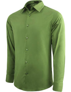 Nouveau design OEM, chemise habillée et respirante pour homme, streetwear, chemises pour hommes de couleur personnalisée, confortables et élégantes - Product Image 2