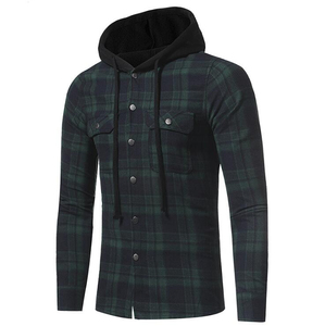 Wholesale <b>Flannel</b> <b>Shirts</b> for Men High Quality <b>Oversize</b> <b>Flannel</b> <b>Shirts</b> Plaid <b>Flannel</b> <b>Shirts</b> for Men - Product Image 6