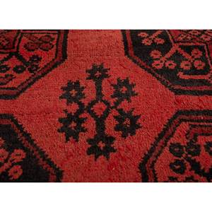 Alfombras de Lana Anudadas a Mano Kiaan, Gris y Negro, Geométricas Abstractas, Rectangulares, para Pasillo, Sala de Estar, Técnica SVTK-92, Hechas a Mano - Product Image 3