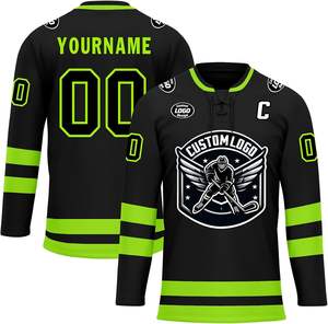 Maillot de hockey sur glace professionnel personnalisé OEM pour hommes Nouveau style de vêtements de sport - Product Image 1