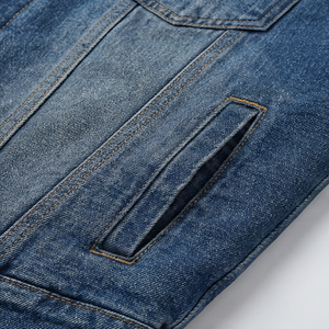 Veste en jean de service, vente chaude, haute qualité, veste en jean 2025, veste en jean décontractée de rue pour homme, vêtements d'extérieur tendance - Product Image 5
