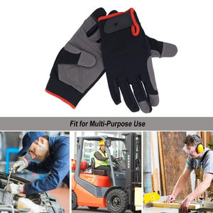 Guantes de Trabajo de Cuero para Invierno, para Trabajo en Exteriores, Industria Ligera y Manipulación Mecánica, Cómodos y Duraderos - Product Image 5