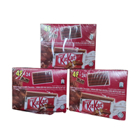 Mejores ventas KitKat 4F 35g barra de chocolate sabor a leche dulce con mejor precio al por mayor AluFoil empaquetado galleta caramelo ingredientes