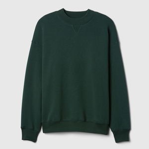 Sweat-shirt à col montant d'hiver de haute qualité pour femmes, matière polaire en polyester/coton, léger, impression personnalisée sur le devant, OEM - Product Image 4