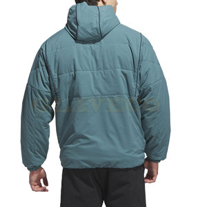 Hot Selling High Street Winter Windbreaker <b>Jacket</b> Front Logo Hooded <b>Waterproof</b> Windproof - Product Image 3