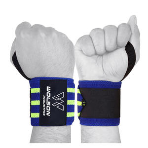 Muñequeras al por mayor muñequeras personalizadas muñequeras deportes profesionales protectoras duraderas muñequeras para levantamiento de pesas logotipo personalizado. - Product Image 3