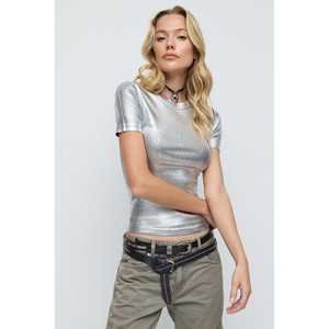 Camiseta de Manga Larga con Cuello Redondo, 100% Algodón, Corte Regular Informal para Mujer, para Verano, Tallas XS a 5XL - Product Image 1