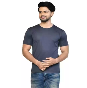 Camisetas de Cuello Redondo para Hombre, Transpirables, de Alta Calidad, Tela Oxford Gruesa de 300g, Antiarrugas, Manga Corta, Casual - Product Image 5