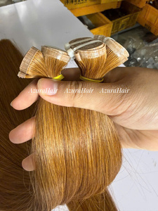 Extensiones de Cabello Liso Azura Remy Vietnamita de Doble Trama, Sin Procesar, Súper Doble Trama en las Puntas, Venta al por Mayor Directa de Fábrica - Product Image 6