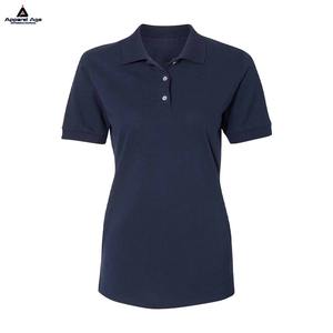 OEM venta al por mayor Golf señoras de manga corta Polo Slim Fit transpirable elástico de secado rápido Jersey de alta calidad de moda camisa - Product Image 6