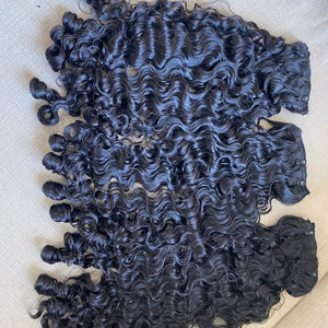 ผมต่อเกรดผมแท้ ลอนธรรมชาติ แบบแอฟโฟร ลอนหลวม ลอนลึก - Product Image 1