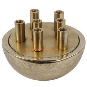 Jarrones de flores hechos a mano de diseño moderno, macetas de decoración de mesa con forma de cuerno único, último estilo indio para Decoración de mesa de suelo del hogar - Product Image 3