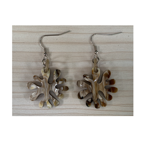 Parties portant un design de chaîne de boucle d'oreille en corne avec un design fait main brillant poli produits de bonne qualité - Product Image 5