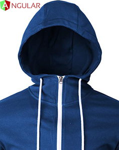 Chaqueta con cremalleras cálidas para hombre y mujer, sudadera con capucha de estilo de moda, logotipo personalizado, bordado - Product Image 4
