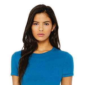 Airlume-Camiseta entallada para mujer, Camiseta de algodón 100% de longitud corporal más larga y anillo tejido, 32 oz, 4,2 onzas - Product Image 4