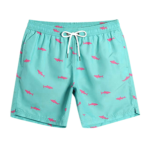 กางเกงขาสั้นสำหรับผู้ชายกางเกงขาสั้นใส่เที่ยวทะเลความยาวปานกลางกางเกงขาสั้นกางเกงว่ายน้ำแบบมีกระเป๋าดีไซน์ใหม่ - Product Image 3