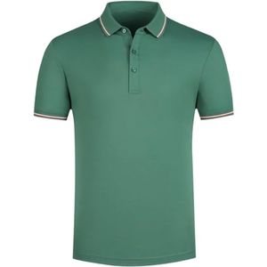 Novedad de 2025, camiseta Polo para hombre, Cuello clásico, lona de algodón transpirable, estilo informal para ropa de verano - Product Image 3
