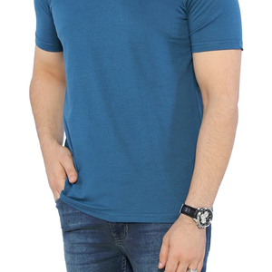 Camisetas de Calle de Alta Calidad, Lujo, Premium, Ecológicas y Sólidas para Hombre, 100% Algodón con Logotipo Personalizado, Venta al Por Mayor - Product Image 5