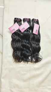 Extensión de cabello a granel de onda natural Remy Virgen del sur de la India 100 gramos Jerry Hairs - Product Image 6